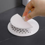 Maxbell Rotatable Floor Drain Cover Durable Detachable for Dormitory Bathroom Toilet White