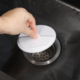 Maxbell Rotatable Floor Drain Cover Durable Detachable for Dormitory Bathroom Toilet White