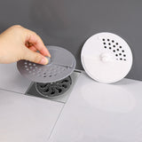 Maxbell Rotatable Floor Drain Cover Durable Detachable for Dormitory Bathroom Toilet White