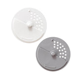 Maxbell Rotatable Floor Drain Cover Durable Detachable for Dormitory Bathroom Toilet White