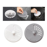 Maxbell Rotatable Floor Drain Cover Durable Detachable for Dormitory Bathroom Toilet White