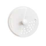 Maxbell Rotatable Floor Drain Cover Durable Detachable for Dormitory Bathroom Toilet White