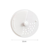 Maxbell Rotatable Floor Drain Cover Durable Detachable for Dormitory Bathroom Toilet White