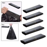 Maxbell 50Pcs Trash Bags Wastebasket Bags Leakproof for Bedroom Style A
