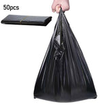 Maxbell 50Pcs Trash Bags Wastebasket Bags Leakproof for Bedroom Style A