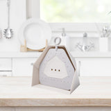 Maxbell Mini Dustpan and Wiper Set Scrubber Portable for Desktop gray