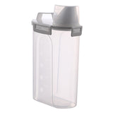 Maxbell Rice Storage Bin Sealed Lid with Measuring Cup Food Container for Grain Nuts