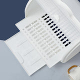 Maxbell Nursing Bottle Storage Box with Drainer and Cover for Tea Cup Coffee Mug