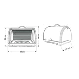 Maxbell Nursing Bottle Storage Box with Drainer and Cover for Tea Cup Coffee Mug