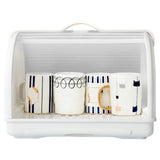 Maxbell Nursing Bottle Storage Box with Drainer and Cover for Tea Cup Coffee Mug