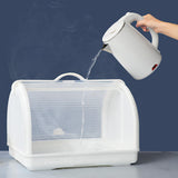 Maxbell Nursing Bottle Storage Box with Drainer and Cover for Tea Cup Coffee Mug