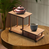 Maxbell Spice Rack Storage Shelves Showcase Fixtures for Model Collectibles Cosmetic A