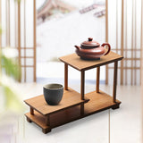 Maxbell Spice Rack Storage Shelves Showcase Fixtures for Model Collectibles Cosmetic A