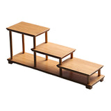 Maxbell Spice Rack Storage Shelves Showcase Fixtures for Model Collectibles Cosmetic B