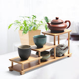 Maxbell Spice Rack Storage Shelves Showcase Fixtures for Model Collectibles Cosmetic B