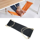 Maxbell Airplane Footrest Hammock Comfortable Soild Color Sturdy for Trip Desk