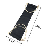 Maxbell Airplane Footrest Hammock Comfortable Soild Color Sturdy for Trip Desk