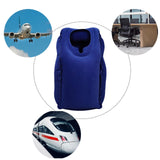 Maxbell Travel Pillow Head and Neck Pillow Folding for Train Traveling Bedroom