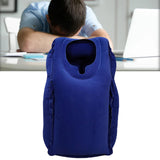 Maxbell Travel Pillow Head and Neck Pillow Folding for Train Traveling Bedroom