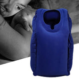 Maxbell Travel Pillow Head and Neck Pillow Folding for Train Traveling Bedroom