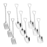 Maxbell 9 Pieces Cutlery Set Tableware Cutlery for Christmas Party Dining Room