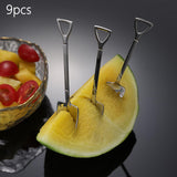 Maxbell 9 Pieces Cutlery Set Tableware Cutlery for Christmas Party Dining Room