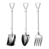 Maxbell 9 Pieces Cutlery Set Tableware Cutlery for Christmas Party Dining Room