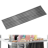 Maxbell Clothes Hanger Pole Connecting Tube Portable for Apartments Dorm Living Room