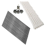 Maxbell Dryer Clothes Hanger with Brake Wheel Clothes Rail Large Easy to Move