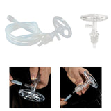 Maxbell Transparent Drinking Tea Bottled Water Dustproof Plug Size 8.5x7cm Universal Without Hose