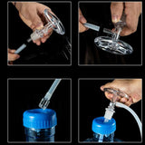 Maxbell Transparent Drinking Tea Bottled Water Dustproof Plug Size 8.5x7cm Universal Without Hose