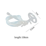 Maxbell Transparent Drinking Tea Bottled Water Dustproof Plug Size 8.5x7cm Universal With 1.5m Hose