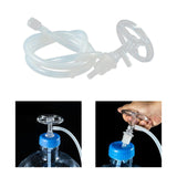 Maxbell Transparent Drinking Tea Bottled Water Dustproof Plug Size 8.5x7cm Universal With 1.5m Hose
