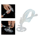 Maxbell Transparent Drinking Tea Bottled Water Dustproof Plug Size 8.5x7cm Universal With 1.5m Hose
