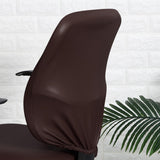 Maxbell Removable Chair Seat Slipcovers Back Cover for Computer Chair Gaming Chair Coffee