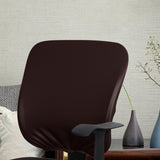 Maxbell Removable Chair Seat Slipcovers Back Cover for Computer Chair Gaming Chair Coffee