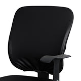 Maxbell Removable Chair Seat Slipcovers Back Cover for Computer Chair Gaming Chair Black