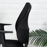 Maxbell Removable Chair Seat Slipcovers Back Cover for Computer Chair Gaming Chair Black