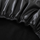 Maxbell Removable Chair Seat Slipcovers Back Cover for Computer Chair Gaming Chair Black