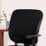 Maxbell Removable Chair Seat Slipcovers Back Cover for Computer Chair Gaming Chair Black