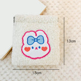 Maxbell pouch Organizer Nursing Pad Bag Cartoon for Mini Mirrors White