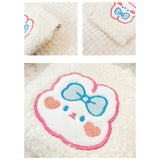 Maxbell pouch Organizer Nursing Pad Bag Cartoon for Mini Mirrors White