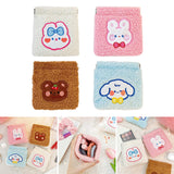 Maxbell pouch Organizer Nursing Pad Bag Cartoon for Mini Mirrors White