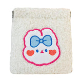Maxbell pouch Organizer Nursing Pad Bag Cartoon for Mini Mirrors White