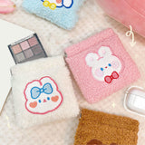 Maxbell pouch Organizer Nursing Pad Bag Cartoon for Mini Mirrors White