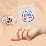Maxbell pouch Organizer Nursing Pad Bag Cartoon for Mini Mirrors White