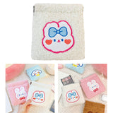 Maxbell pouch Organizer Nursing Pad Bag Cartoon for Mini Mirrors White