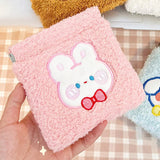Maxbell pouch Organizer Nursing Pad Bag Cartoon for Mini Mirrors Pink
