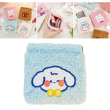 Maxbell pouch Organizer Nursing Pad Bag Cartoon for Mini Mirrors Blue
