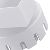 Maxbell Downspout Adapter Universal for Landscape Pipe Outdoor Corrugated Pipe White 2inchx3inch